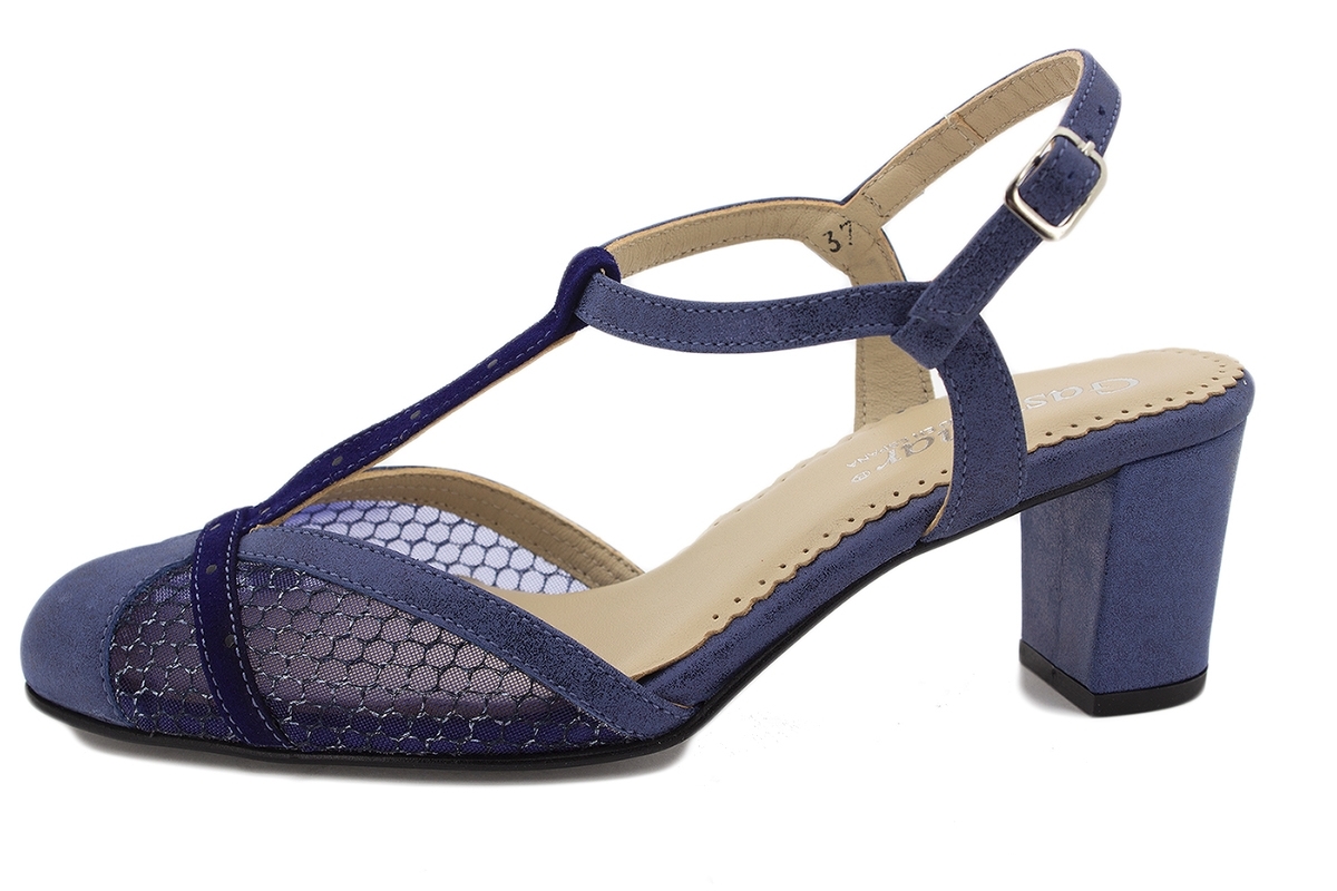 T-Strap Ante Metal Marino 1213