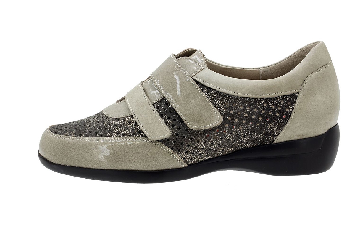 Zapato Tira Ajustable Charol Visón 180676