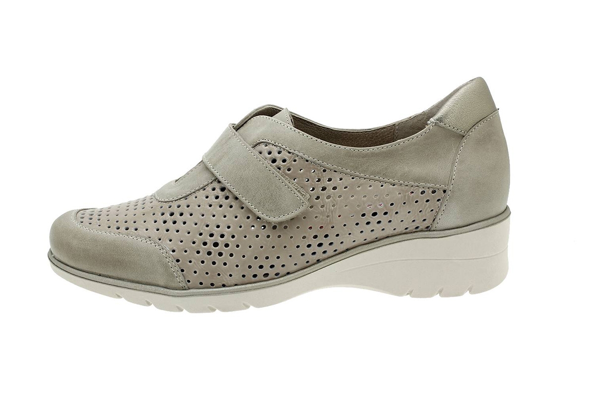 Zapato Tira Ajustable Piel Visón 180958