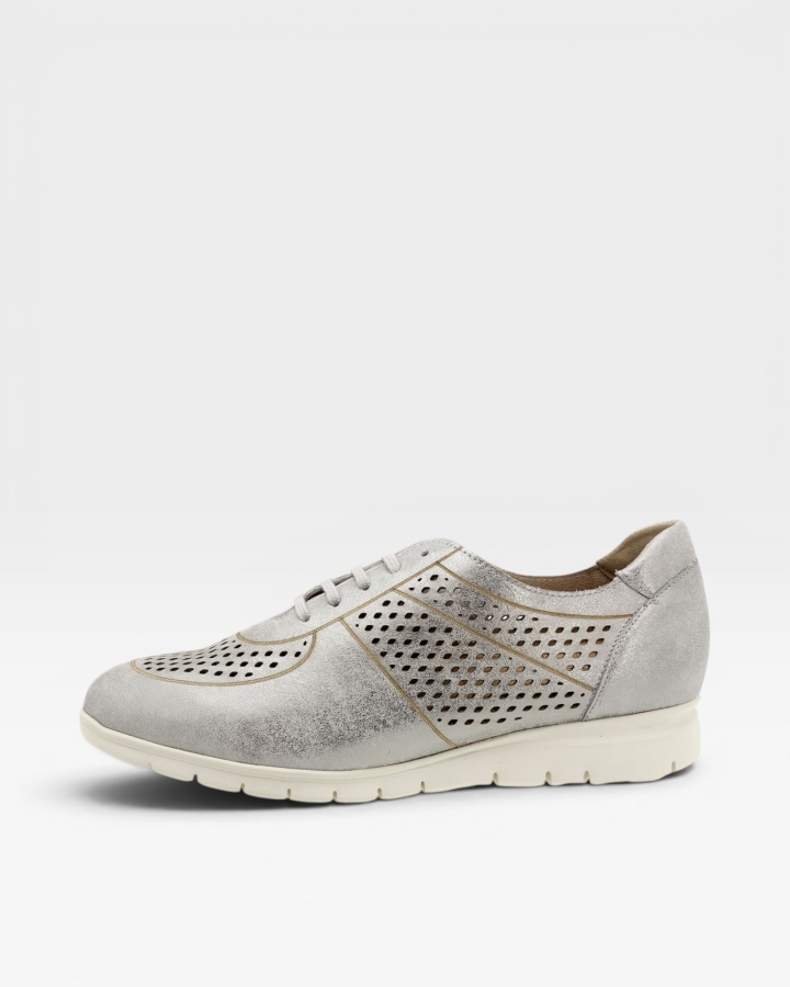 Sneaker Ante Metal Gris 180992
