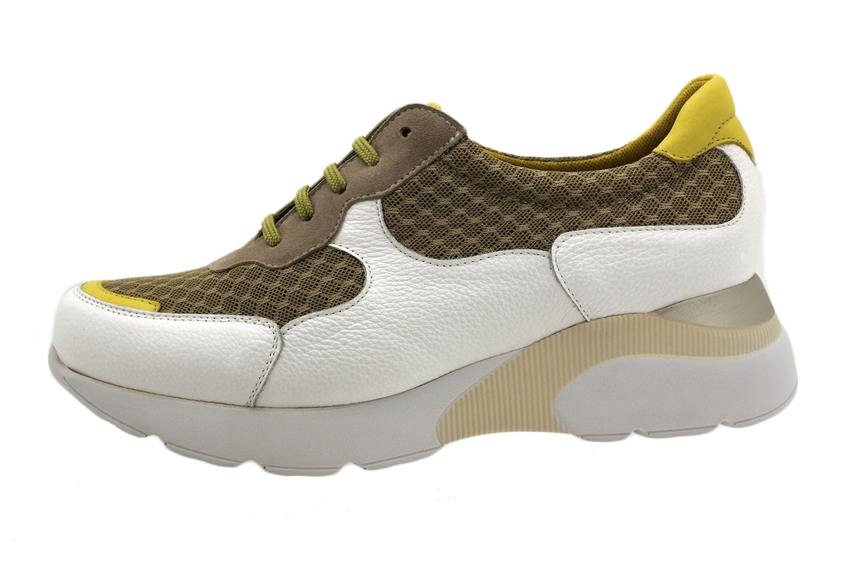 Sneaker Piel Blanco 190075