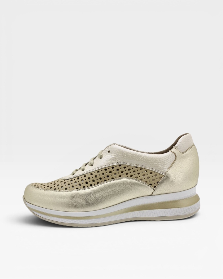 Sneaker Metal Platino 190763