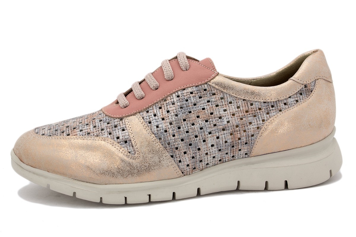 Sneaker Ante Metal Nude 1989