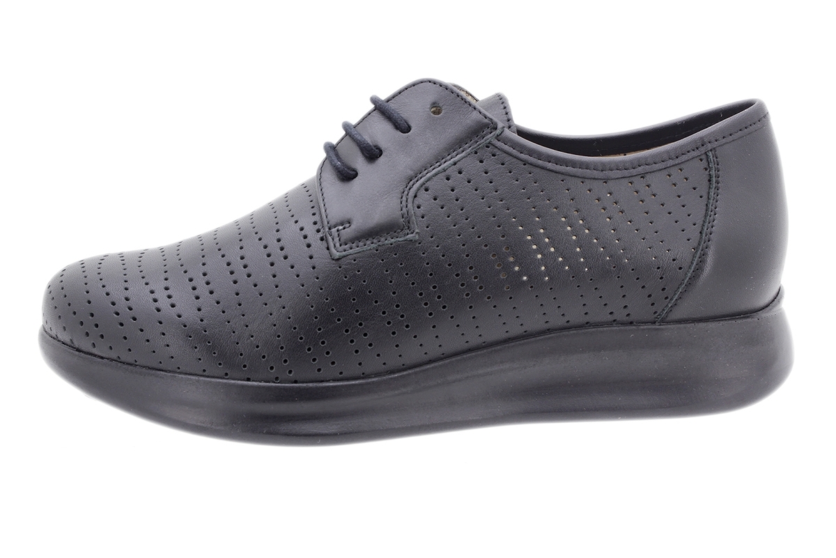 Zapato Cordón Piel Negro 200733