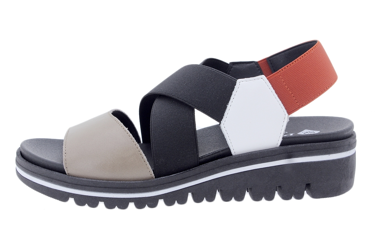Piel Camel 200787 Sandalia Plantilla Extraíble