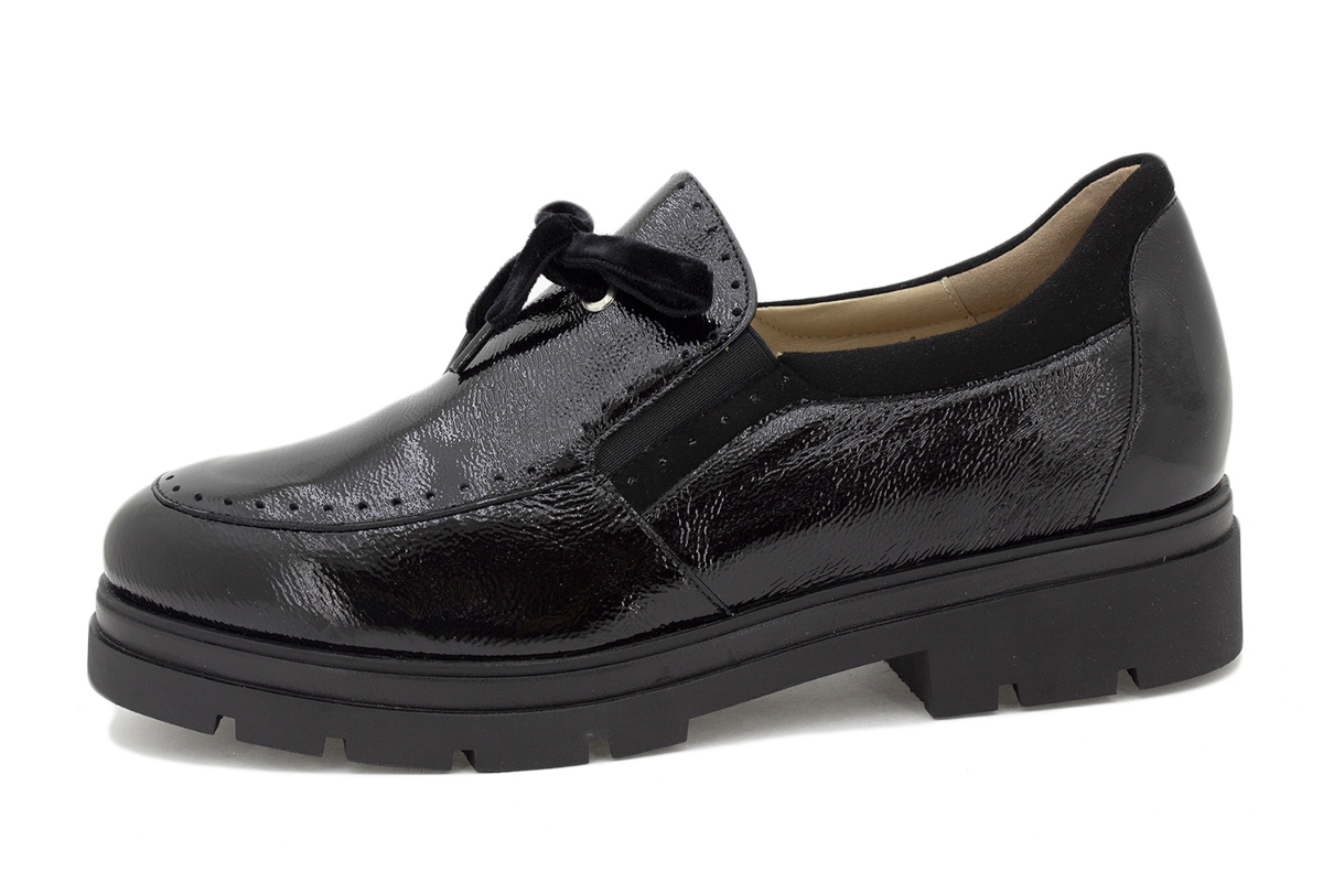 Mocasín Charol Negro 205053
