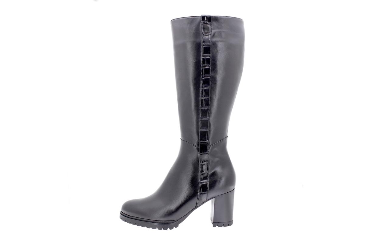 Bota Piel Negro 205437 L