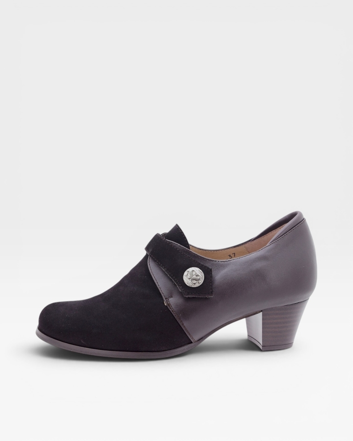 Zapato Tira Ajustable Ante Caoba 205462