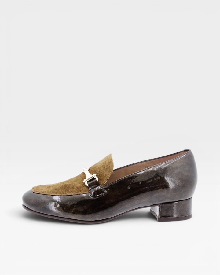 Mocasín Charolux Taupe 205536