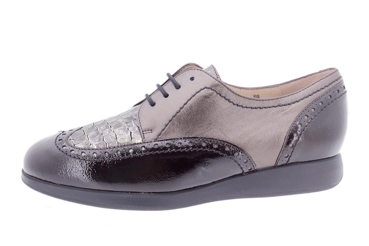 Zapato Cordón Charol Caoba 205540