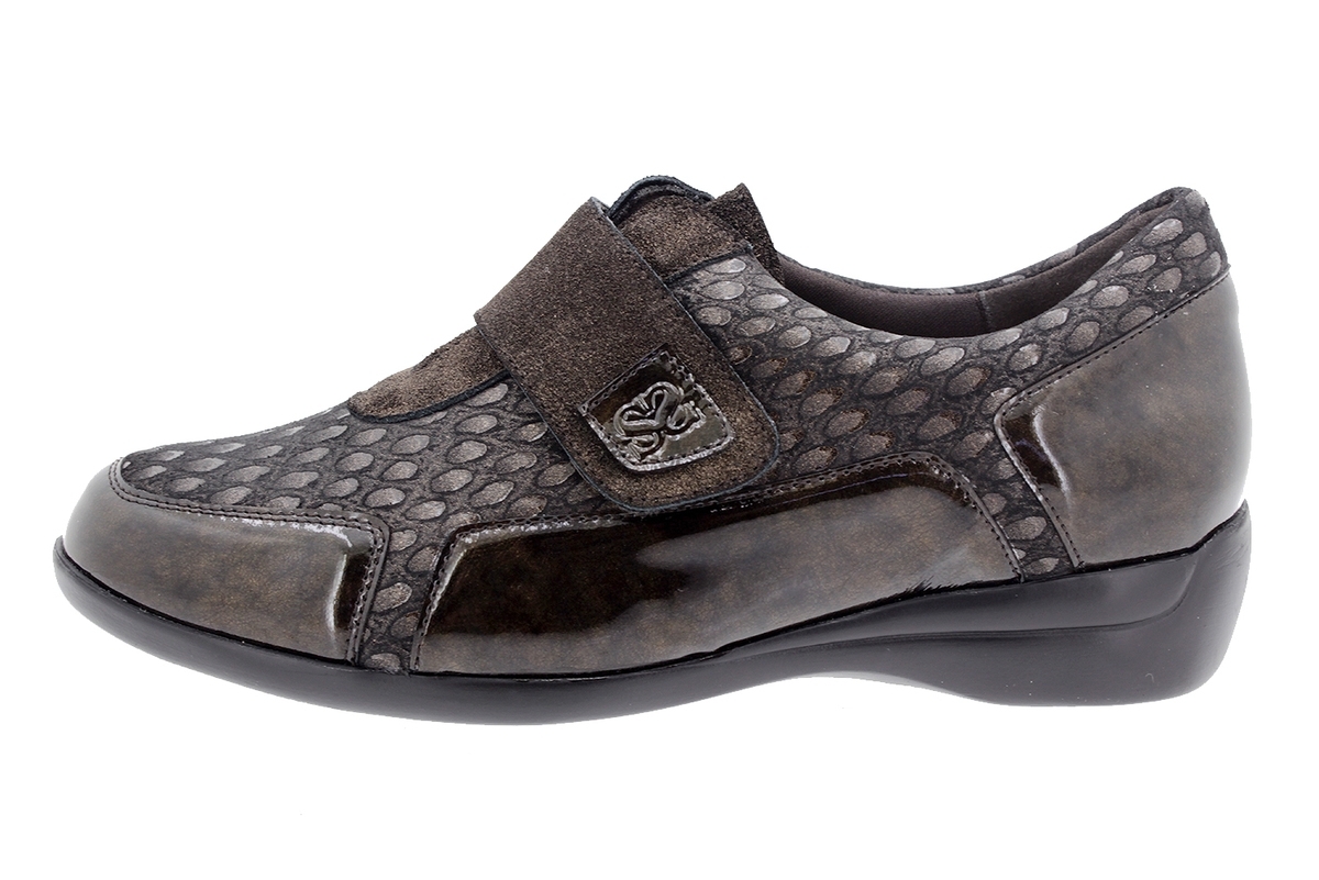 Zapato Elástico Charolux Taupe 205578