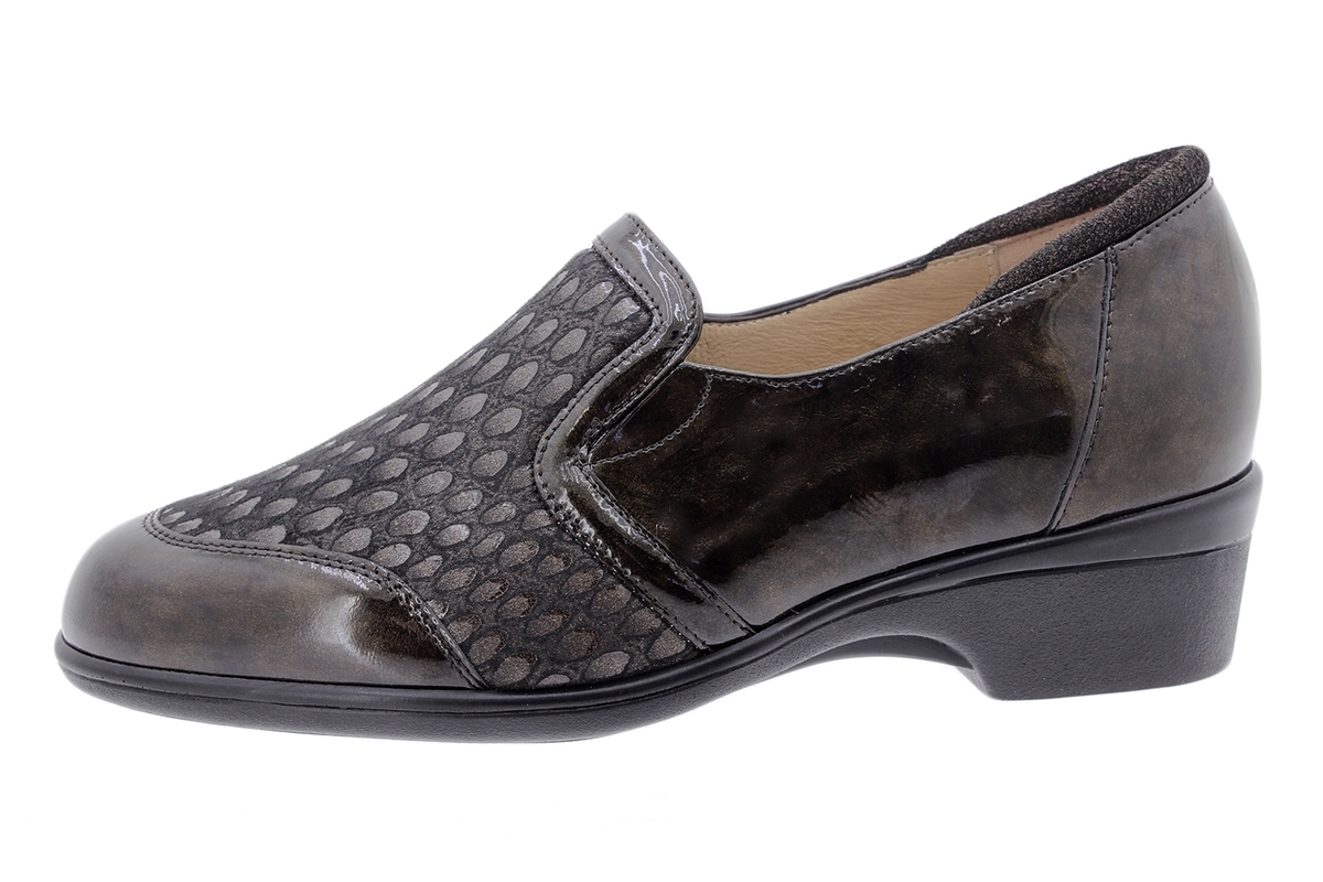 Zapato Elástico Charolux Taupe 205614