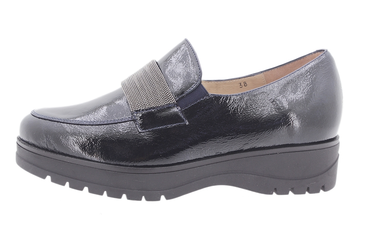 Mocasín Charol Marino 205659