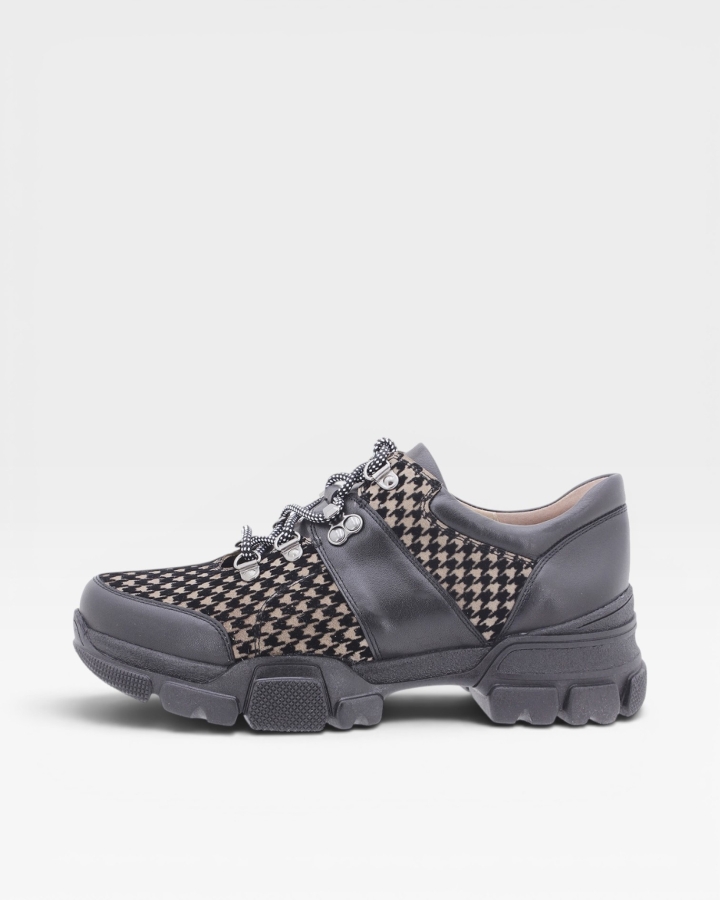 Zapato Cordón Piel Negro 205721