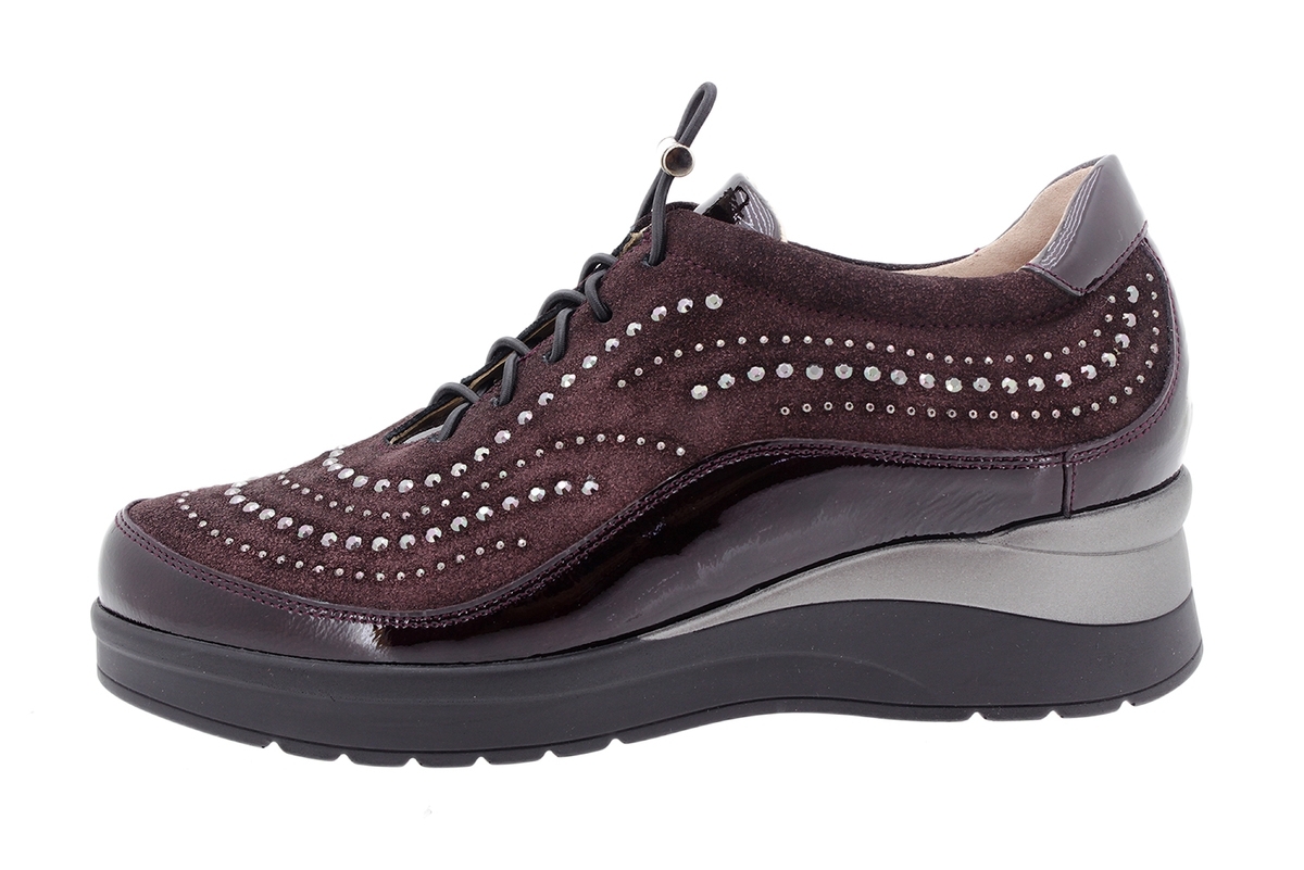 Zapato Cordón Charolux Burdeos 205754