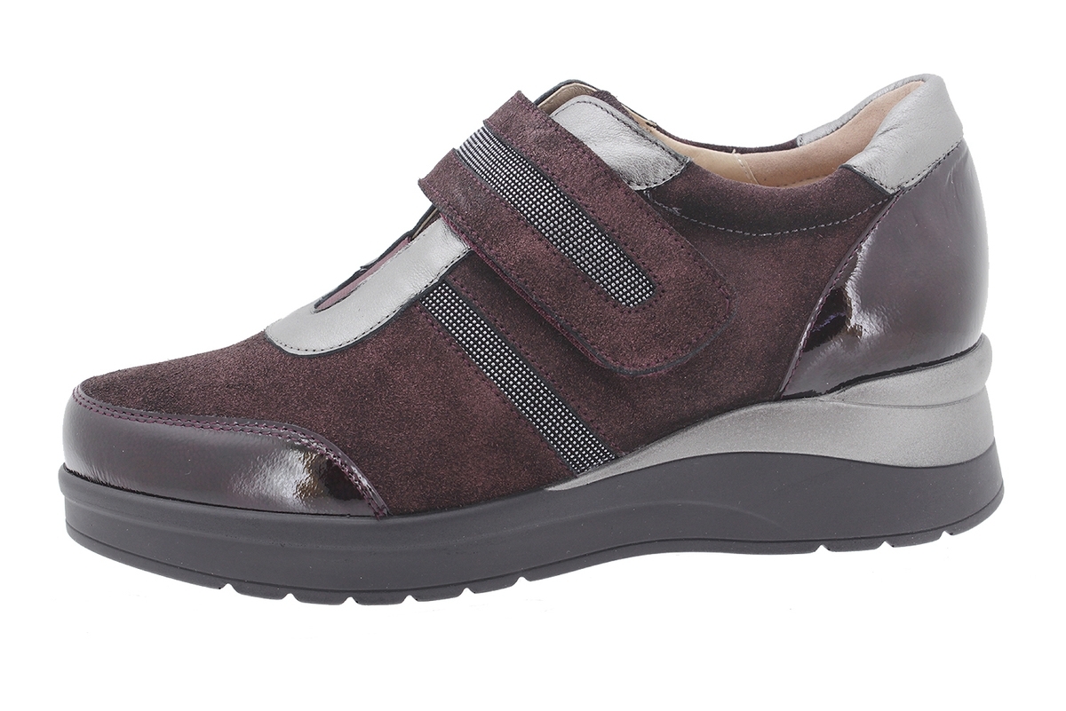 Zapato Tira Ajustable Charolux Burdeos 205757