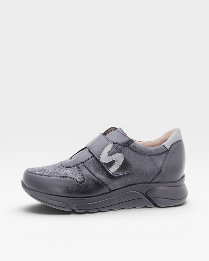 Sneaker Piel Negro 205765