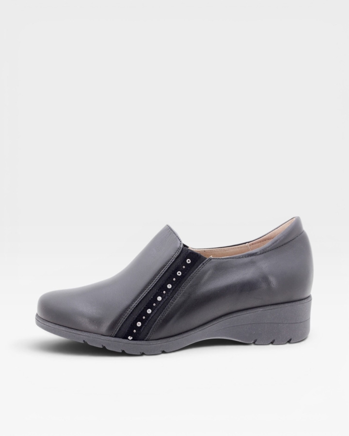 Abotinado Piel Negro 205958