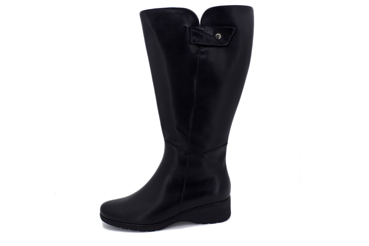 Bota Piel Negro 205981 3XL