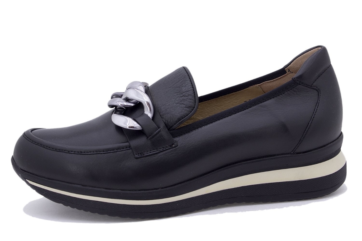 Mocasín Piel Negro 210755
