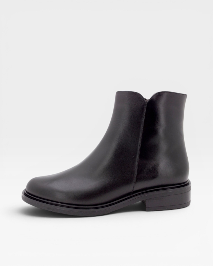 Botín Piel Negro 215346