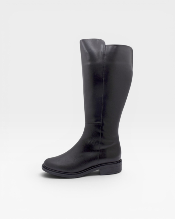 Bota Piel Negro 215356