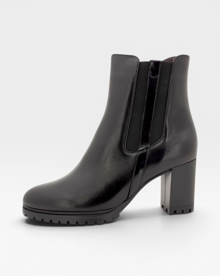 Botín Piel Negro 215426