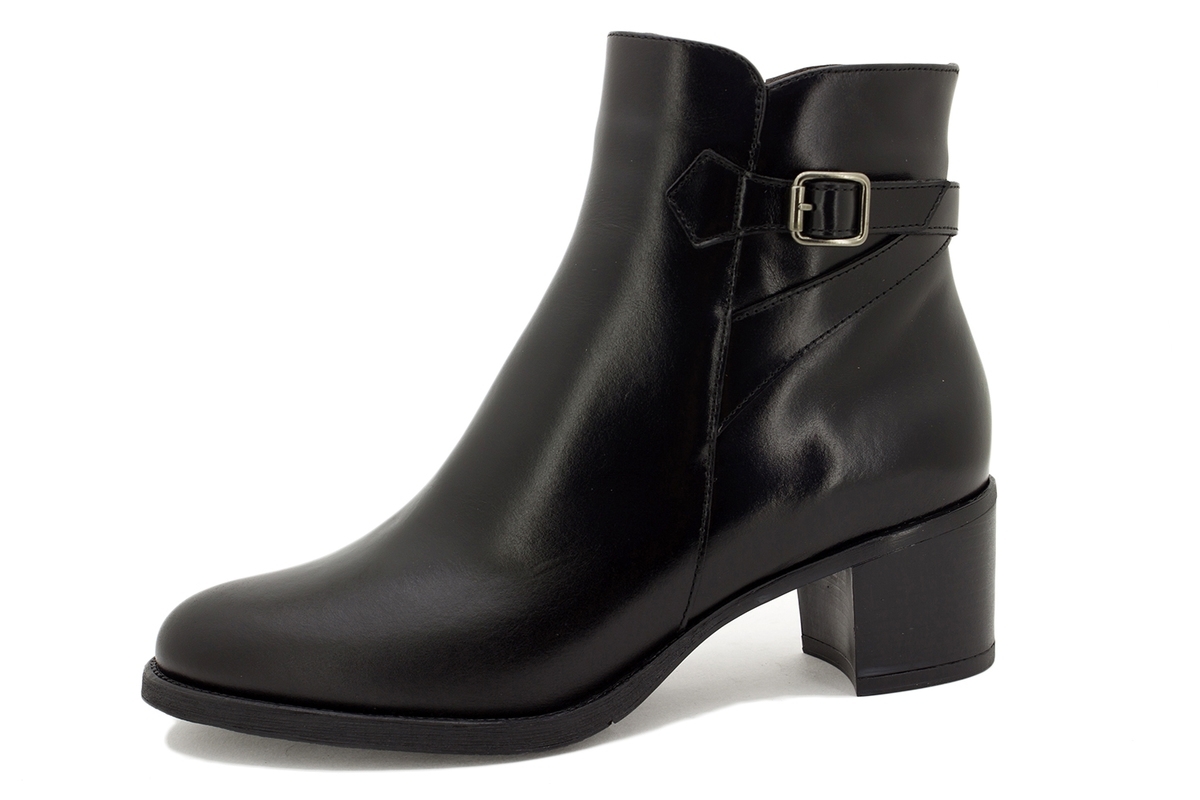 Botín Piel Negro 215446