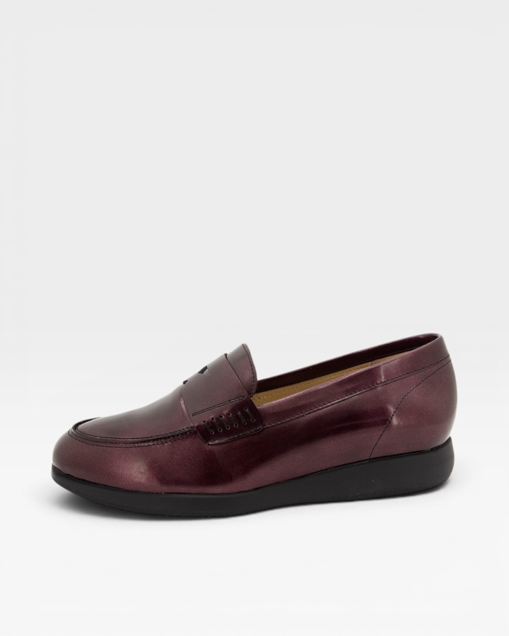 Mocasín Metal Burdeos 215544