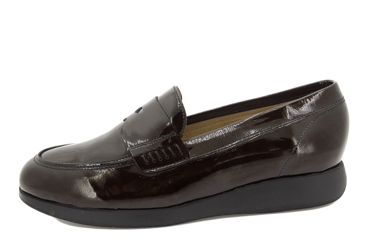 Mocasín Charol Caoba 215544