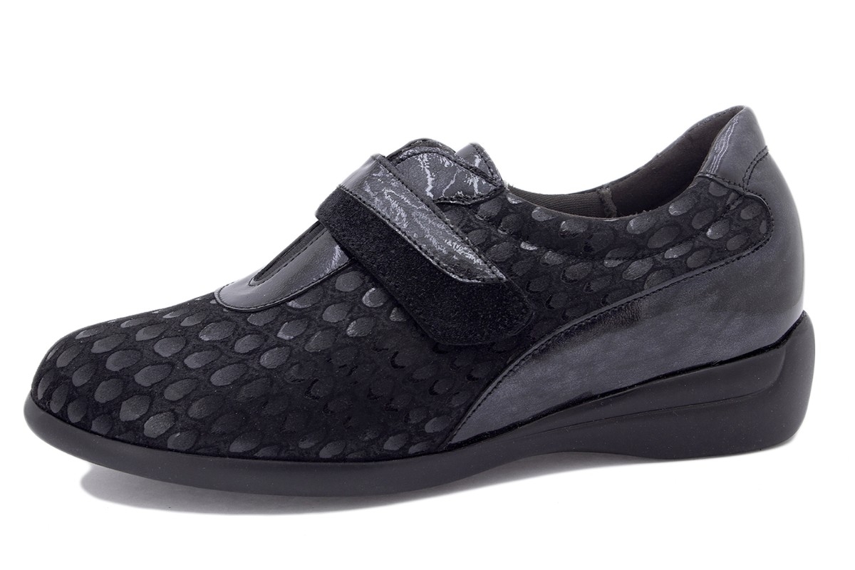 Zapato Elástico Licra Negro 215580