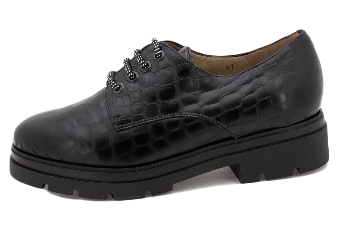 Zapato Cordón Coco Negro 215675