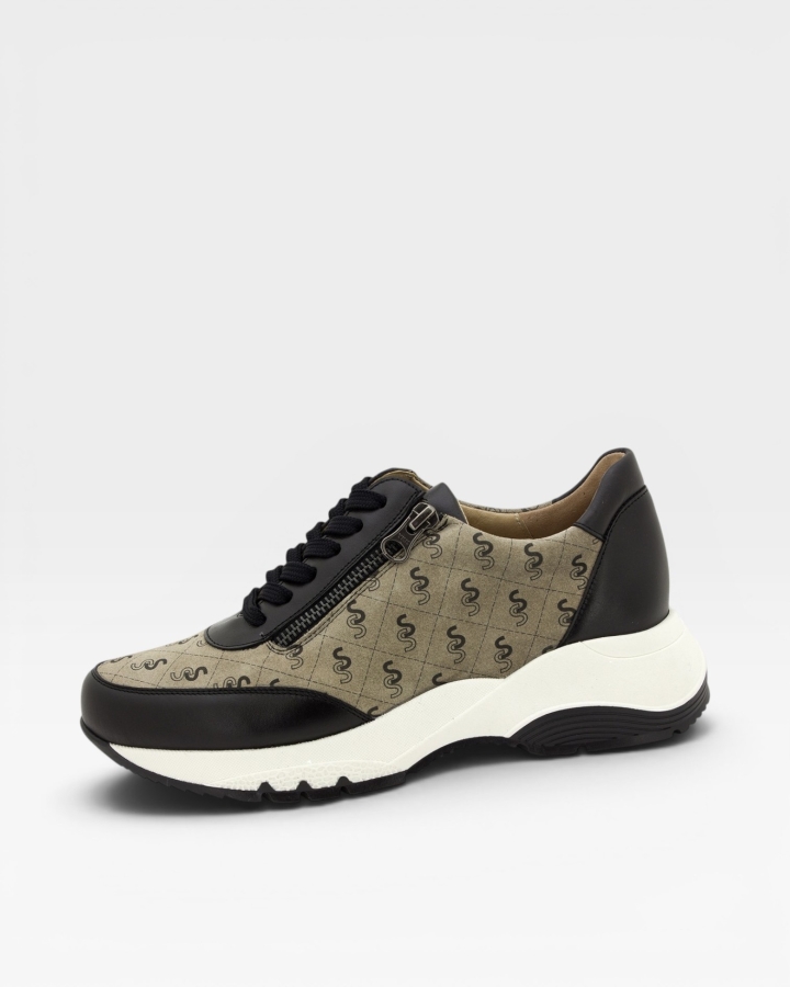 Sneaker Piel Negro 215724
