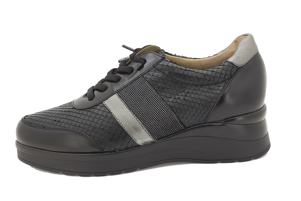 Zapato Cordón Piel Negro 215751
