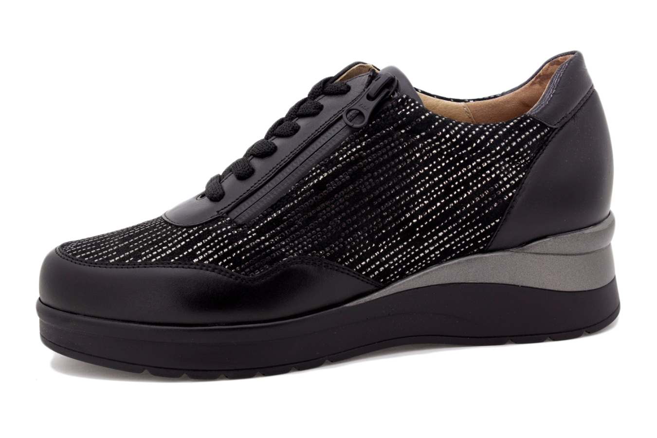 Zapato Cordón Piel Negro 215753