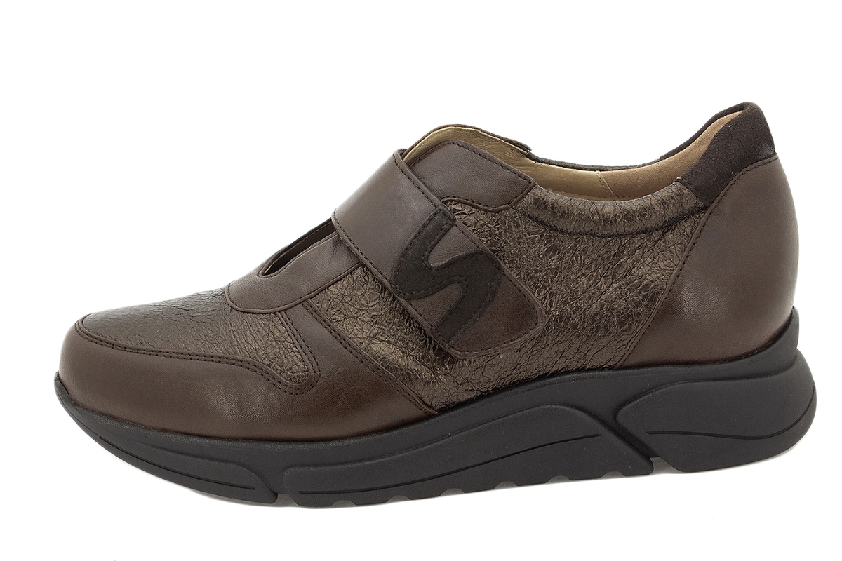 Sneaker Piel Caoba 215765