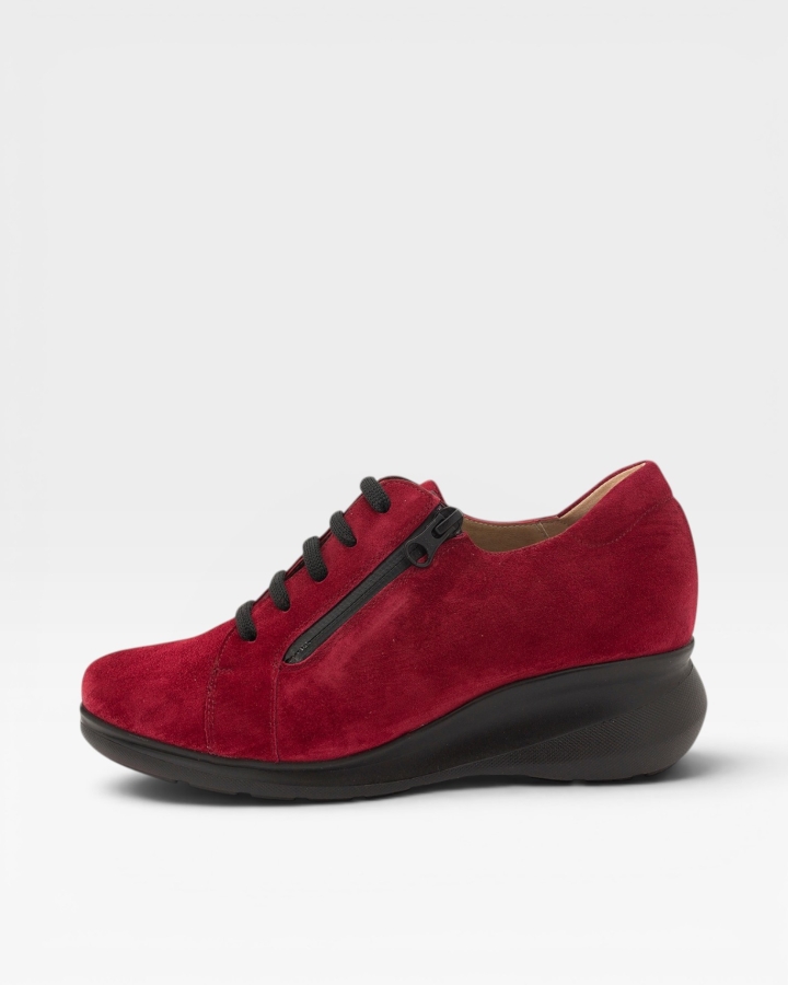 Zapato Cordón Ante Rubí 215825