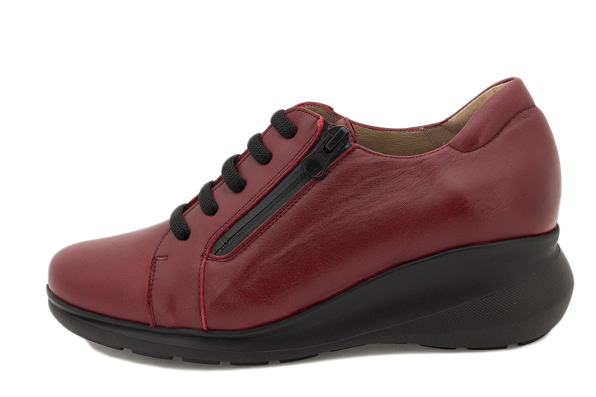 Zapato Cordón Piel Rubí 215825