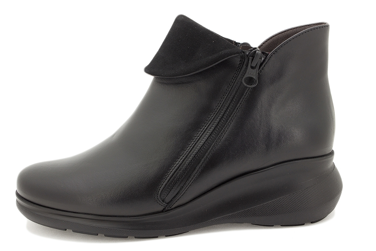 Botín Piel Negro 215857