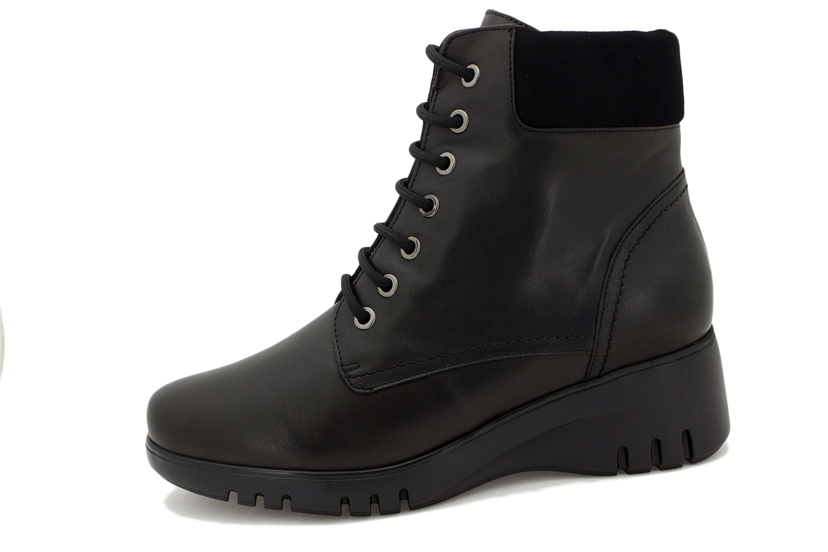 Botín Piel Negro 215901