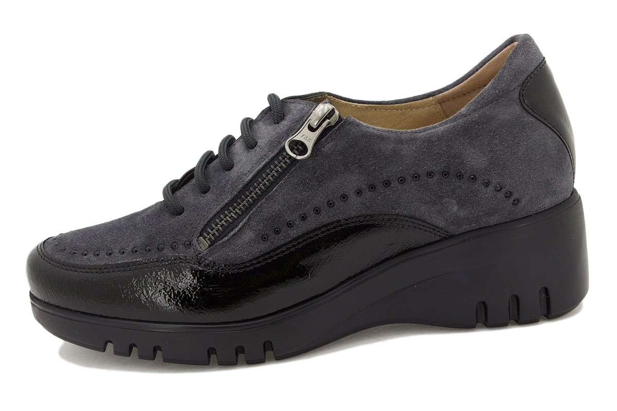 Zapato Cordón Charol Marino 215924