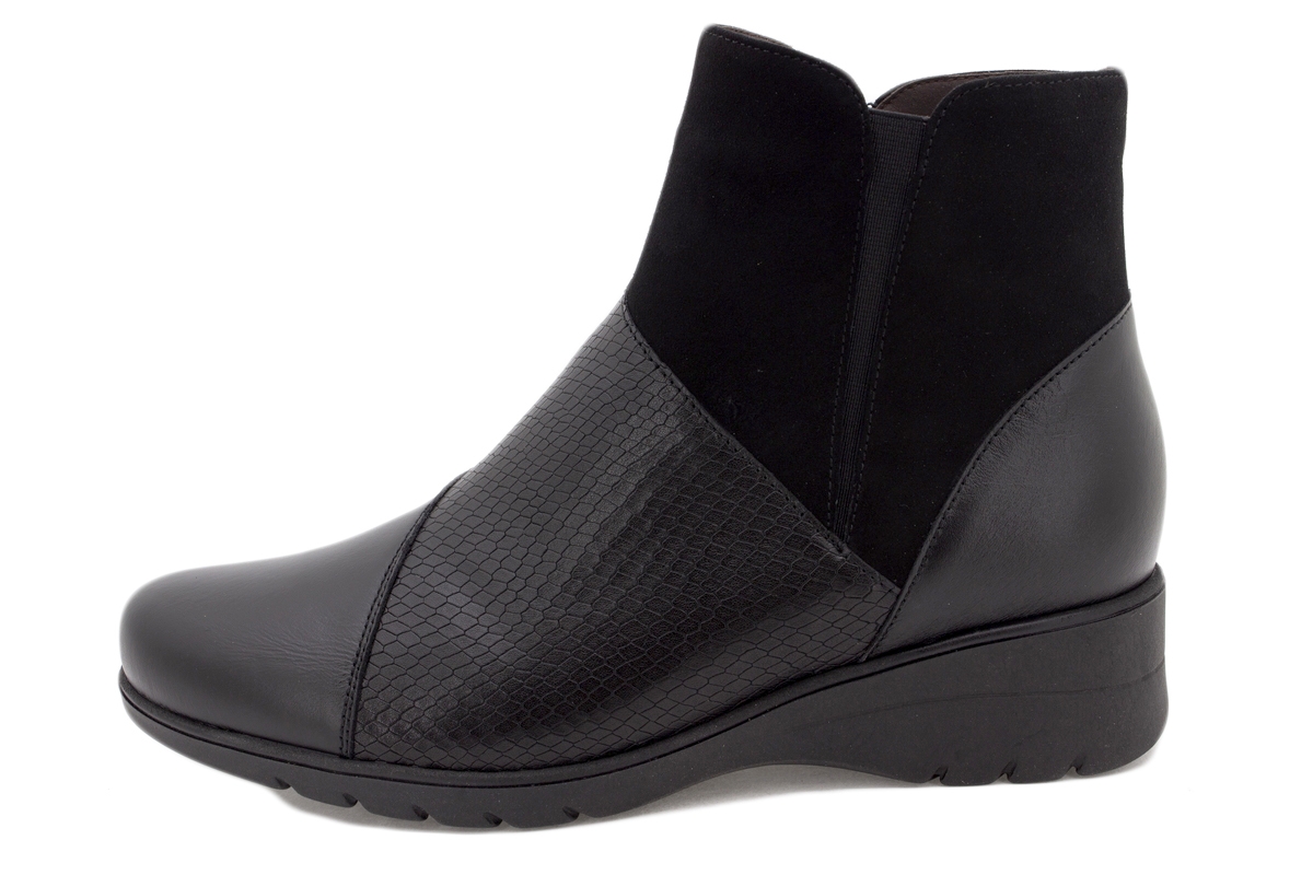 Botín Piel Negro 215975