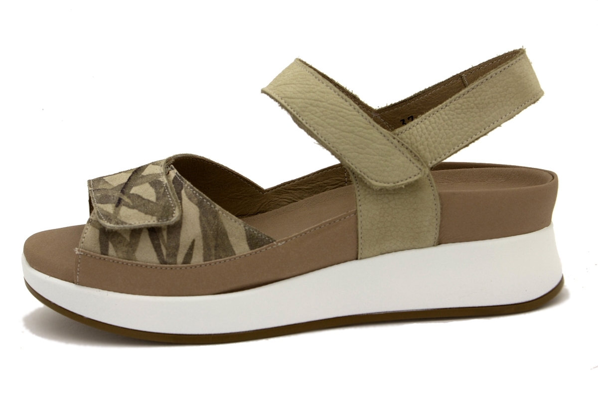 Sandalia Plantilla Extraíble Estampado Hielo 220422