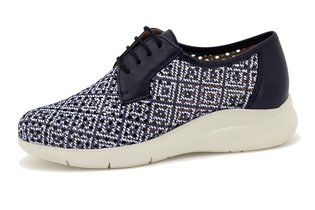 Zapato Cordón Espiga Marino 220615