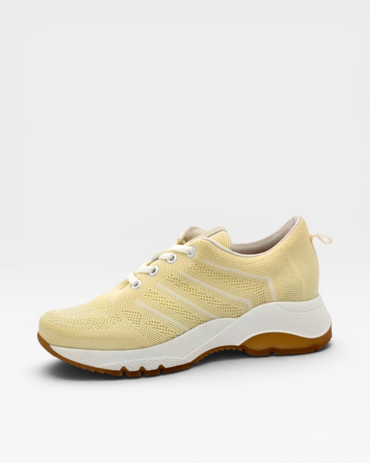 Sneaker Elástico Beig-Blanco 220719