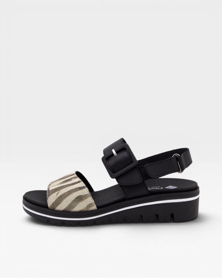 Sandalia Plantilla Extraíble Estampado Hielo 220773