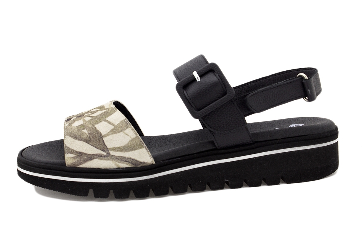 Sandalia Plantilla Extraíble Estampado Hielo 220773