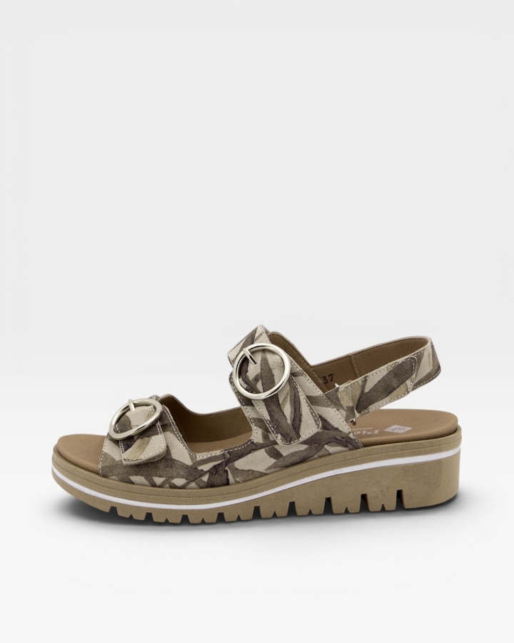 Sandalia Plantilla Extraíble Estampado Hielo 220782