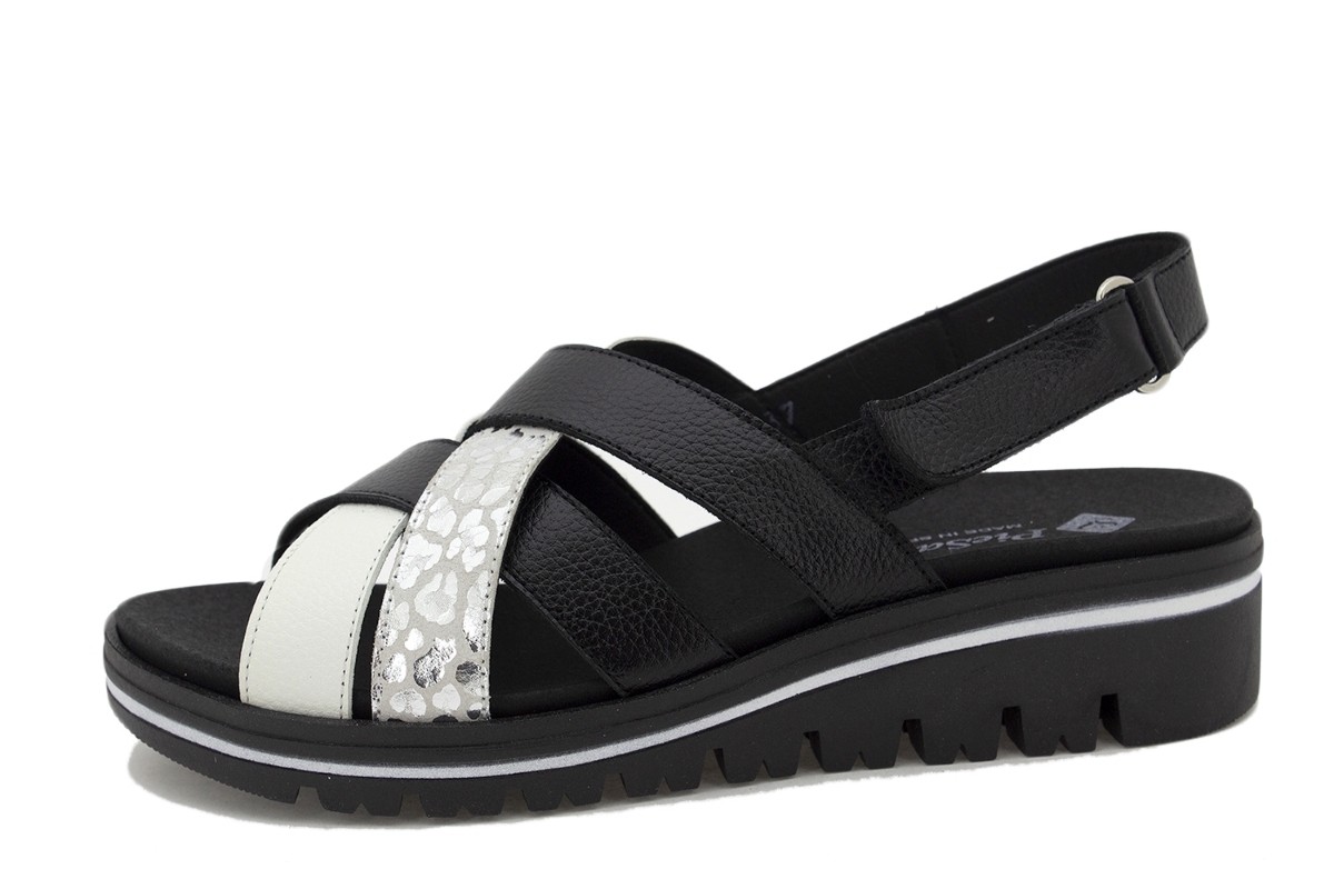Sandalia Plantilla Extraíble Piel Blanco 220783