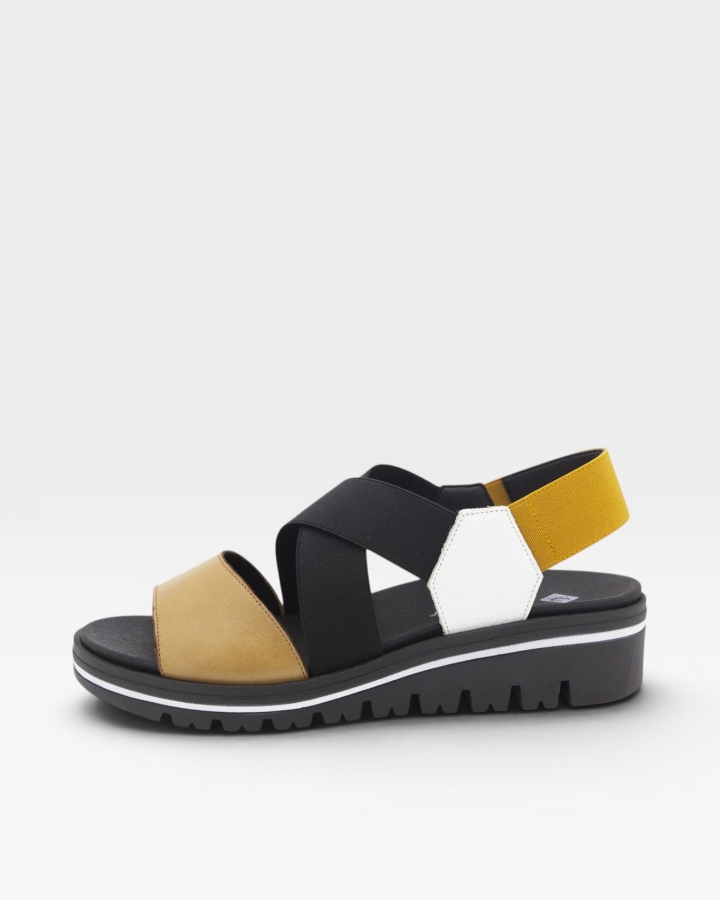 Sandalia Plantilla Extraíble Piel Tan 220787